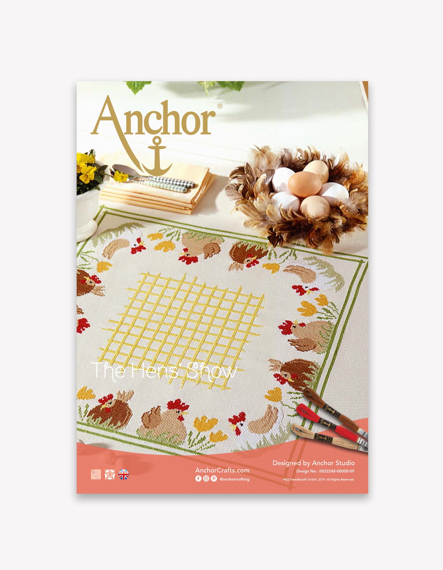 The Hens’ Show FREE Cross Stitch Pattern