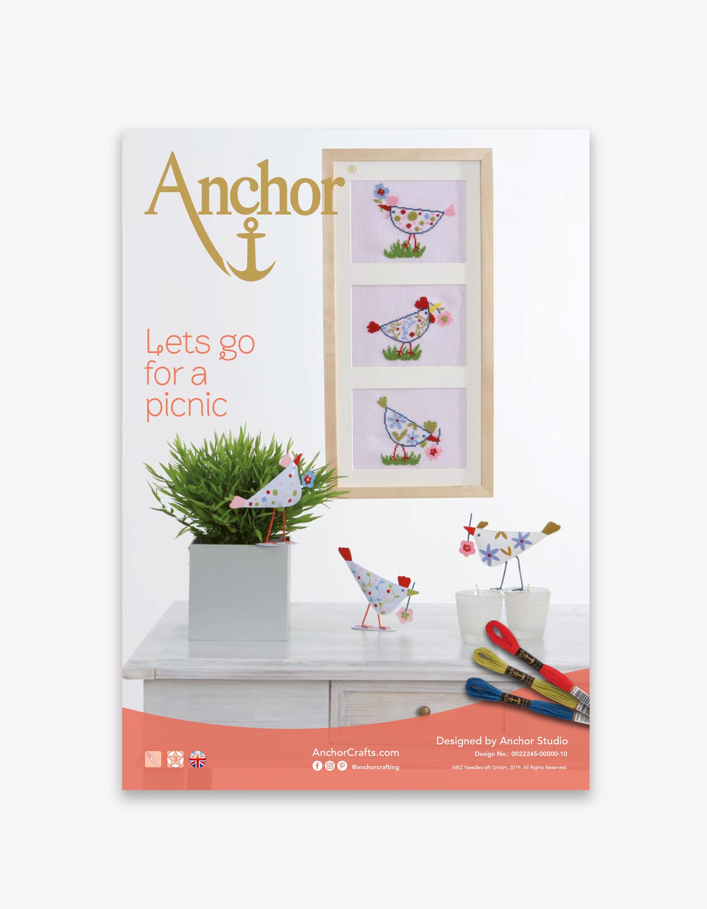 Let’s go for a picnic FREE Cross Stitch Pattern
