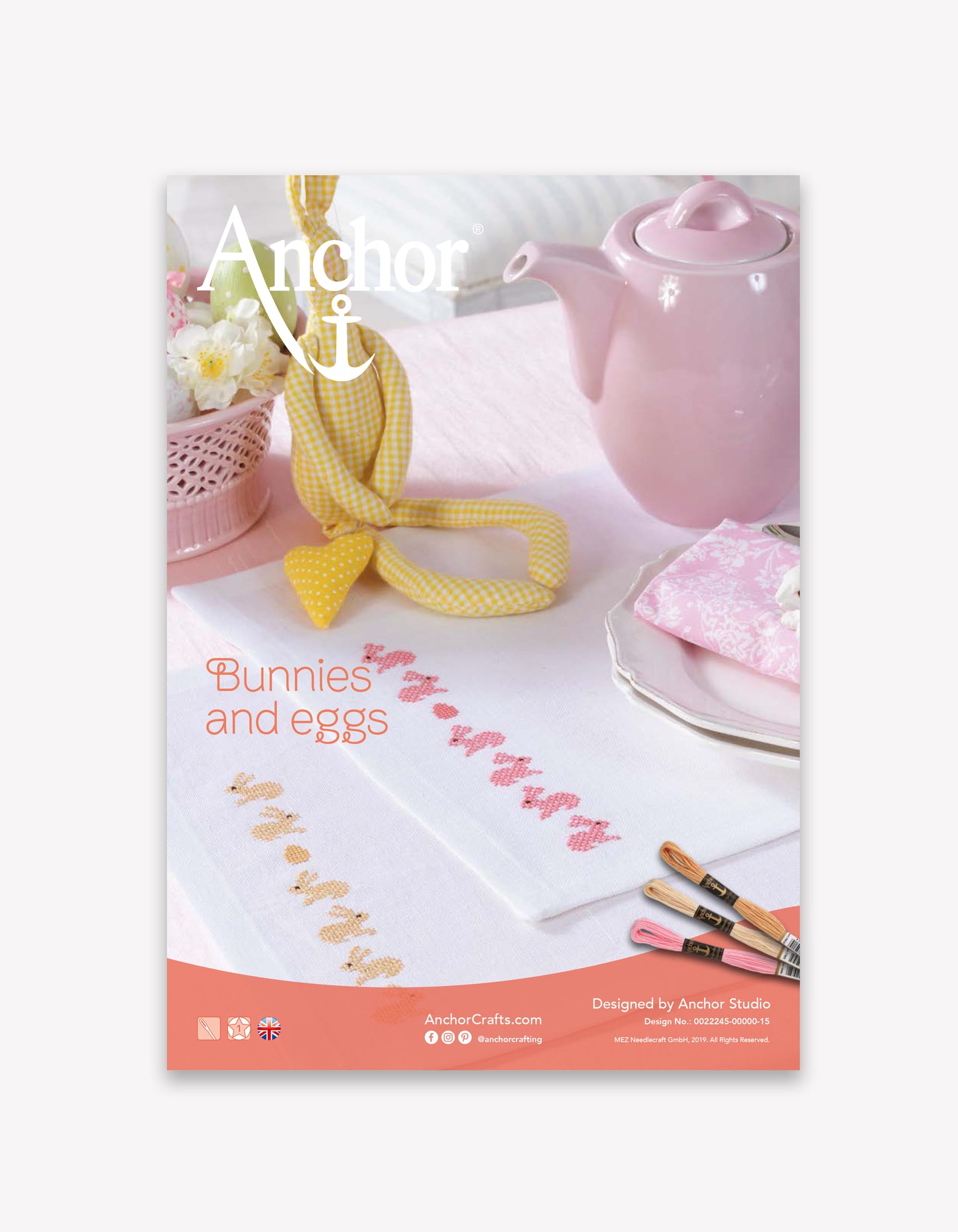 Bunnies & eggs FREE Cross Stitch Pattern