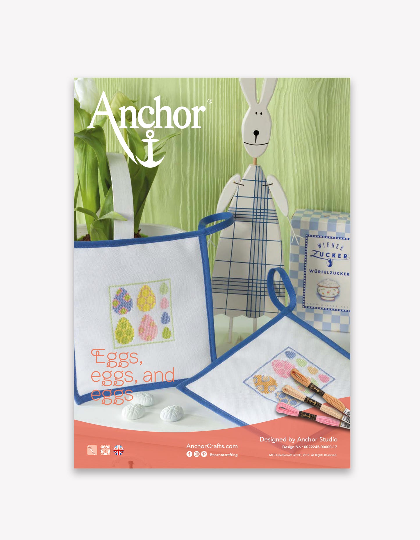 Eggs, eggs & eggs FREE Cross Stitch Pattern