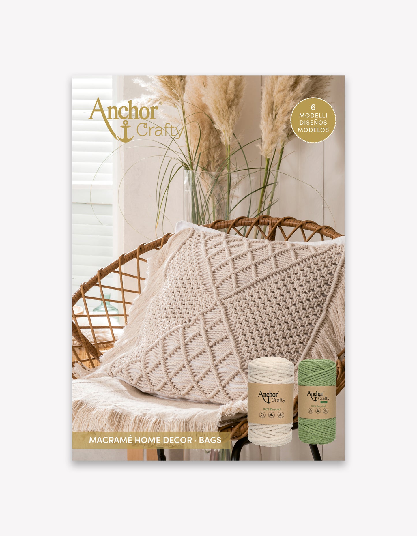 Crafty and Crafty Fine, Macramé Home Decor, Macramé Pattern Book