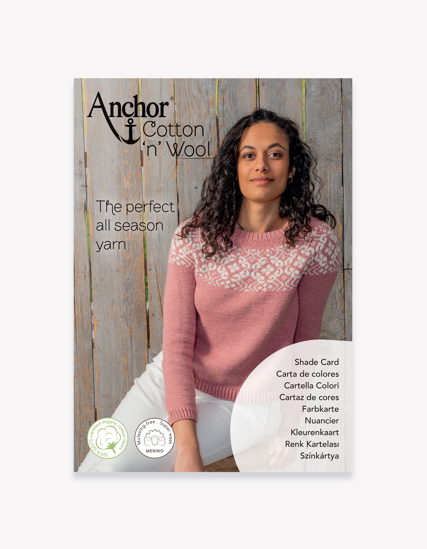<tc>Anchor Cotton 'n' Wool Yarn Shade Card
</tc>