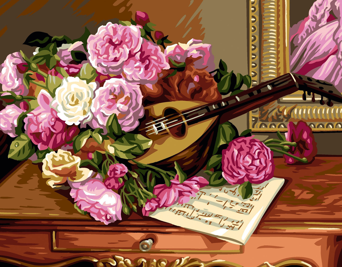 Royal Paris "Bouquet of Roses" Advanced Tapestry Canvas