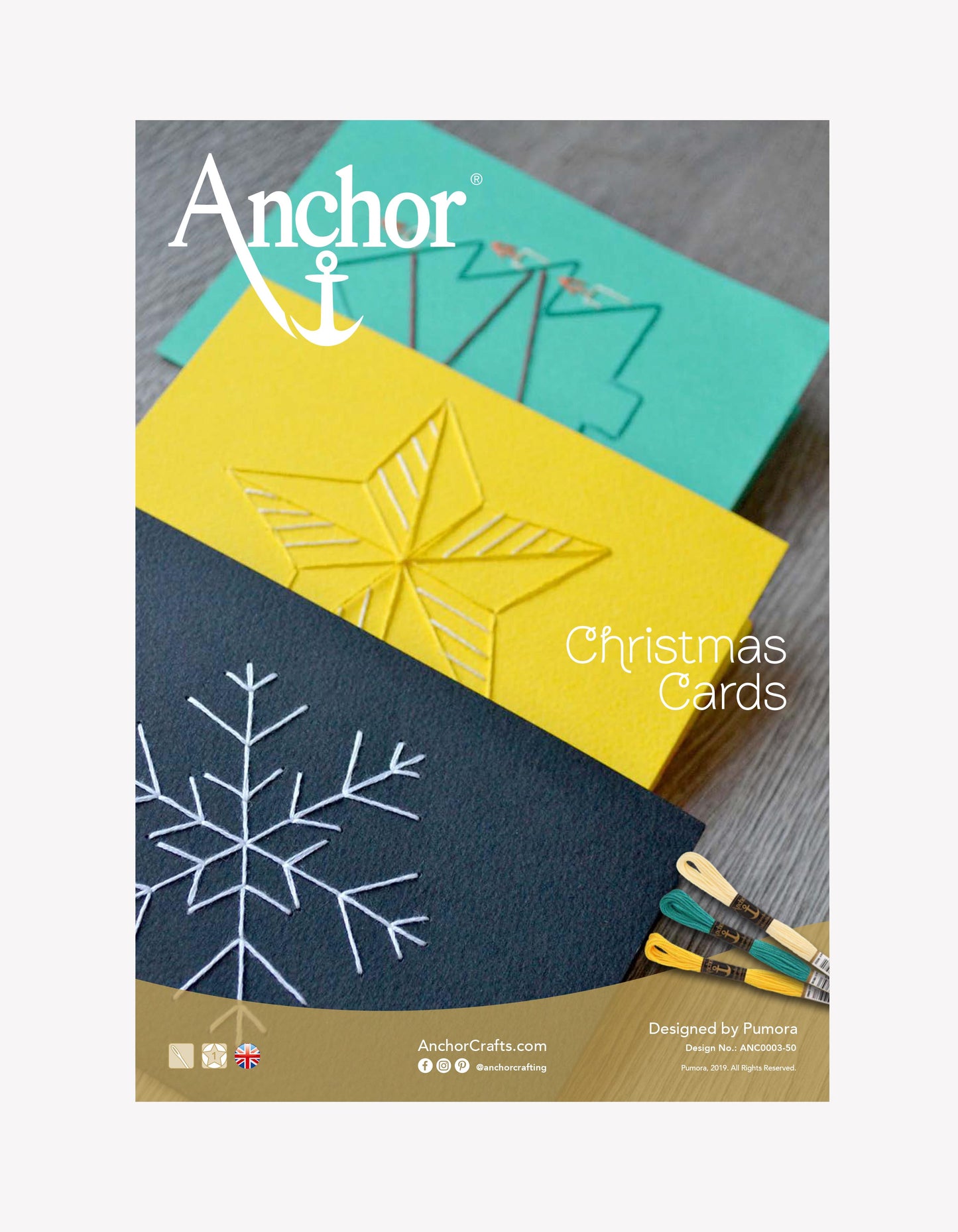 Christmas Cards FREE Embroidery Pattern by Pumora