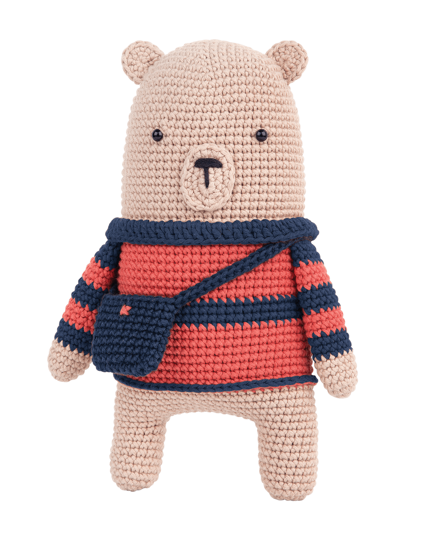 Benji the Bear Amigurumi Crochet Kit