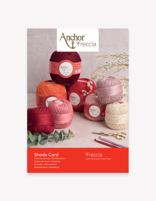 <tc>Anchor Freccia Thread Shade Card</tc>