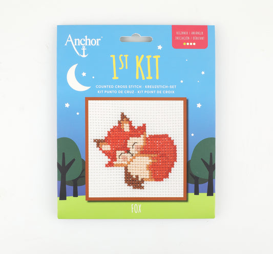 1st Kit, Cross Stitch, Fox