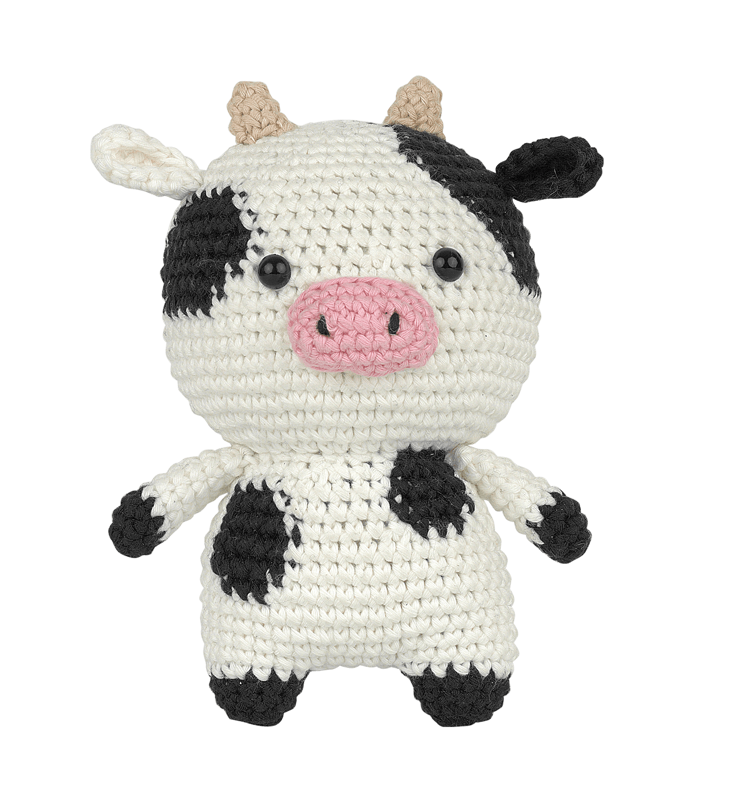 Gertie the Cow Amigurumi Crochet Kit