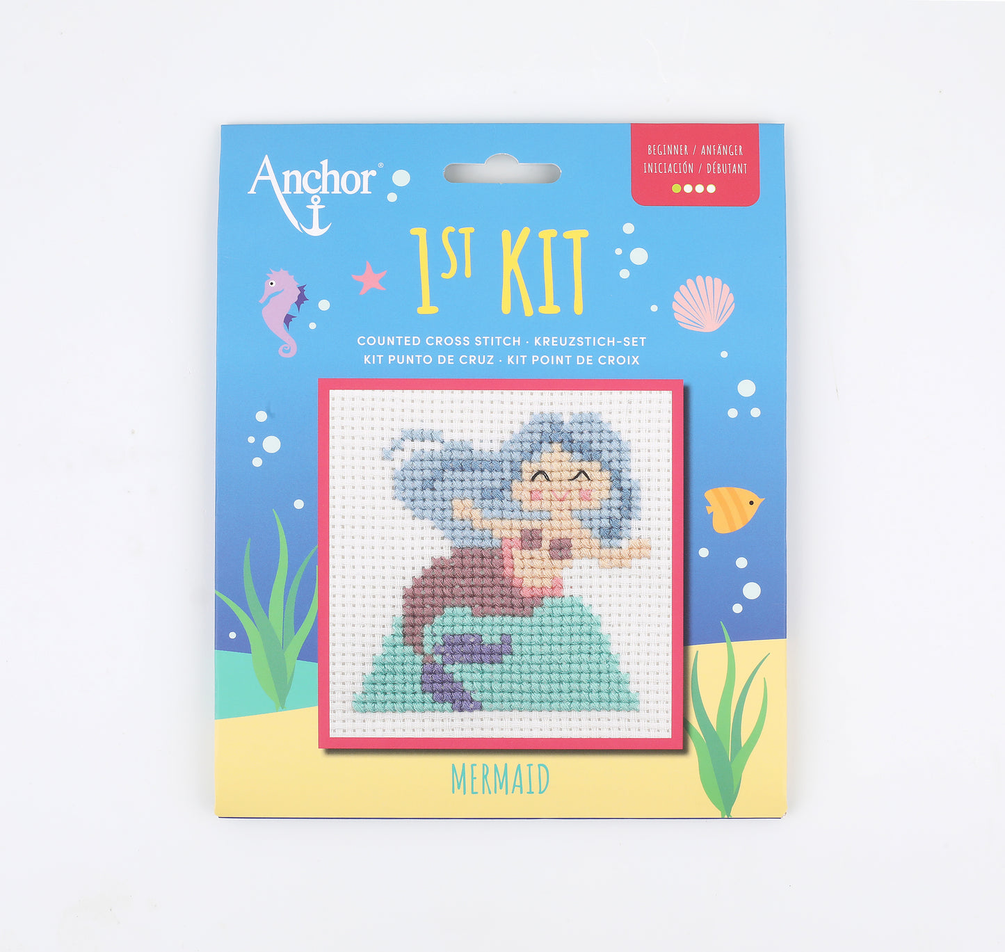 1st Kit, Cross Stitch, Mermaid