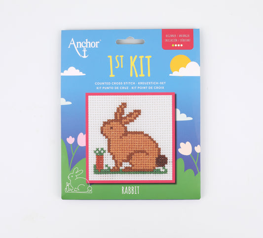 1st Kit, Cross Stitch, Rabbit