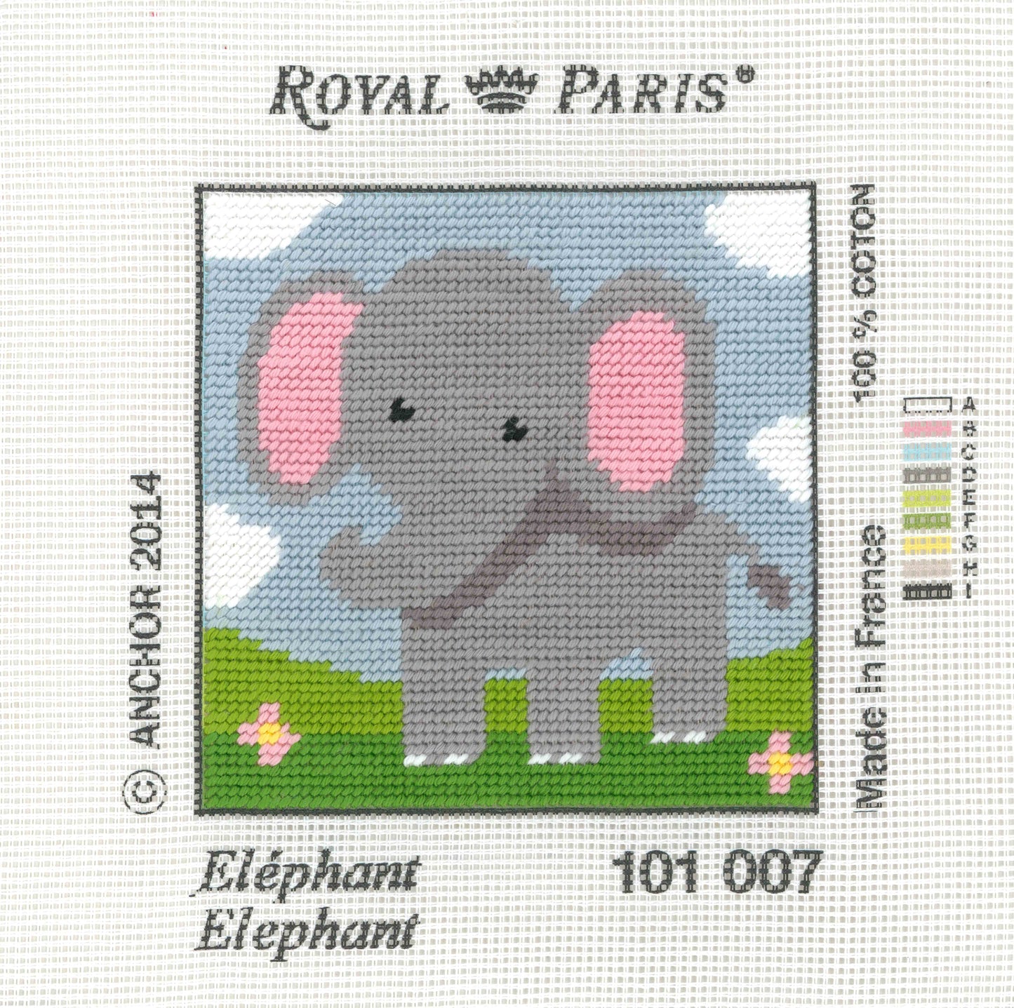 Royal Paris "Elephant" Kids Tapestry Canvas