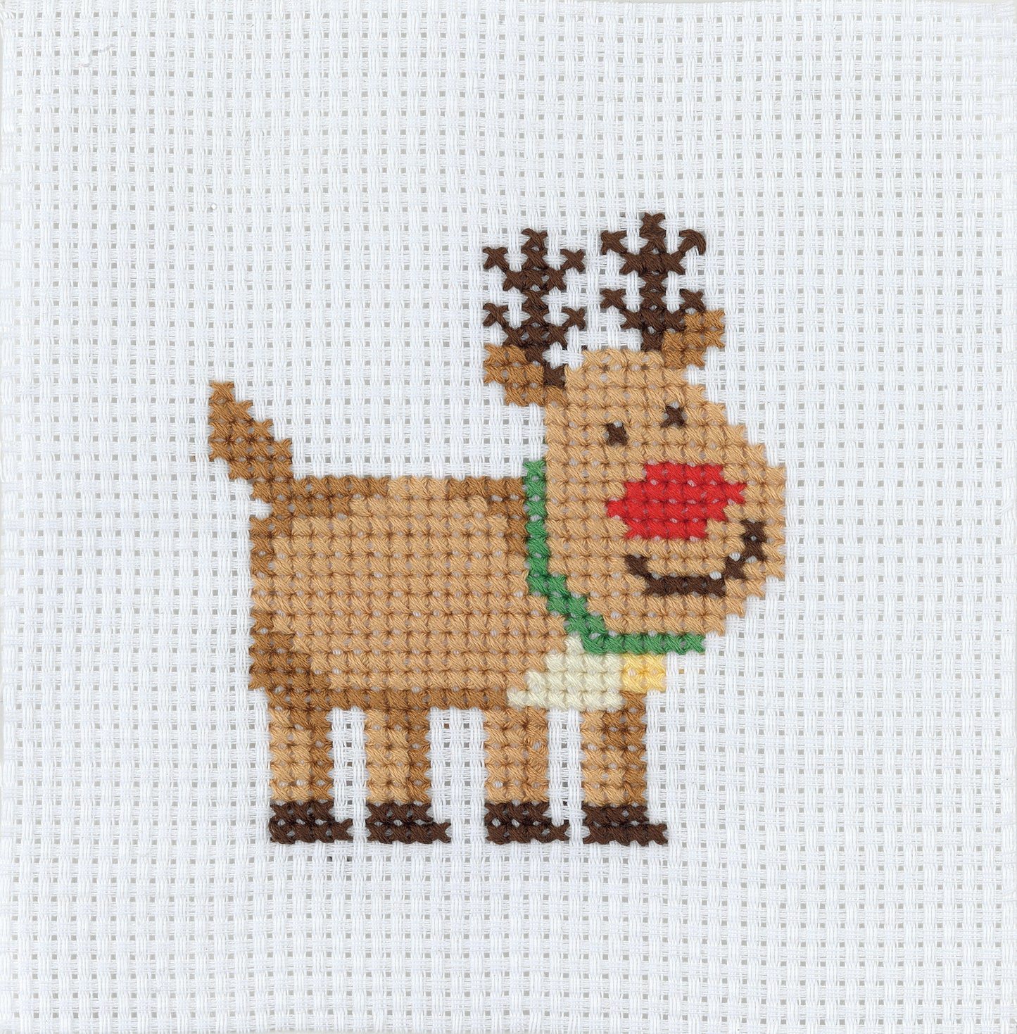 1st Kit, Cross Stitch, Rudolph