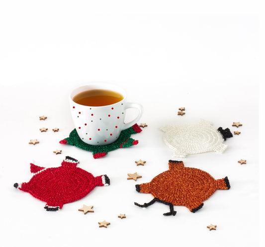 <tc>Häkeln mit Metallic-Garnen, Glitzernde Weihnachtshäkelanleitungen</tc>