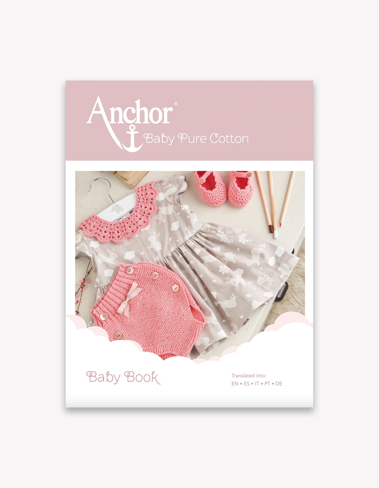 Baby Pure Cotton, Crochet & Knitting Pattern Baby Book