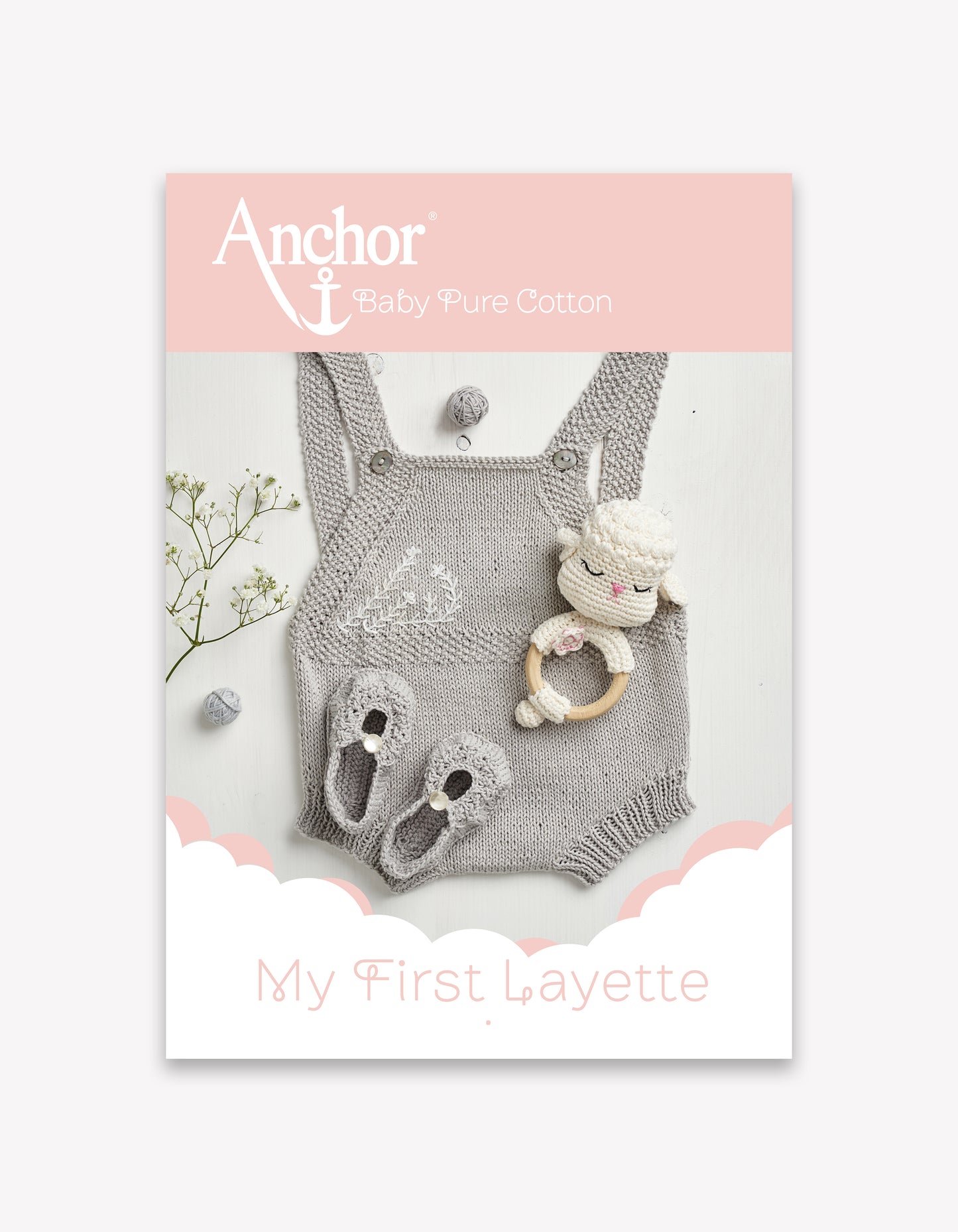 Baby Pure Cotton, My First Layette, Crochet & Knitting Pattern Book