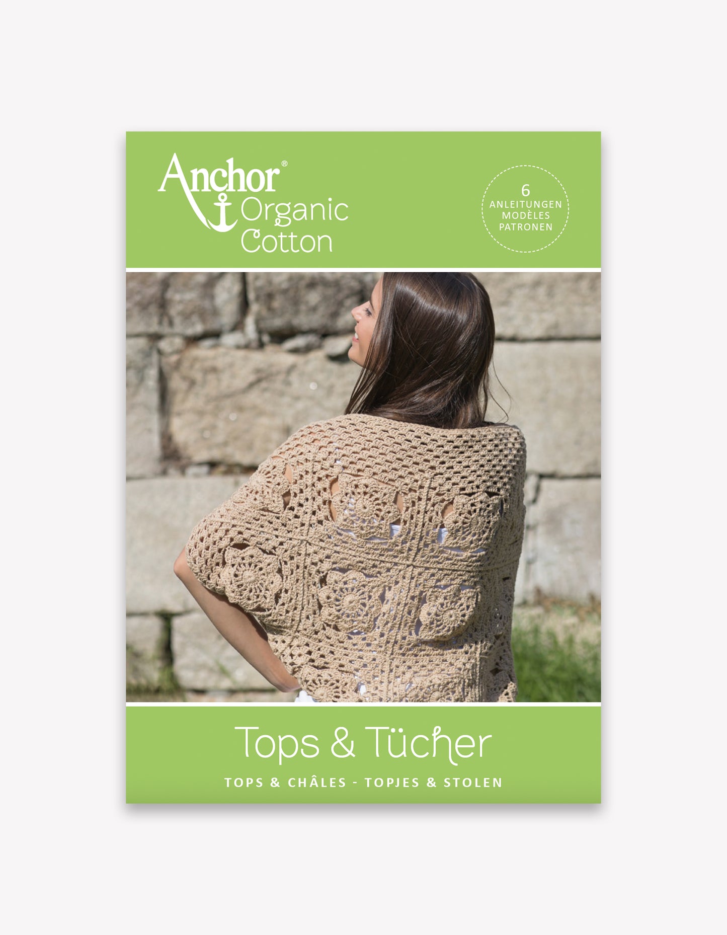 Organic Cotton, Tops & Tücher, Knitting & Crochet Pattern Magazine