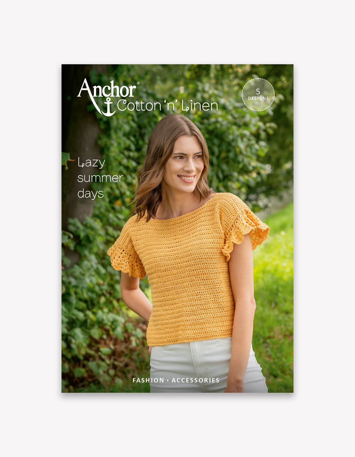 Cotton ‘n’ Linen, Lazy Summer Days, Knitting & Crochet Pattern Magazine