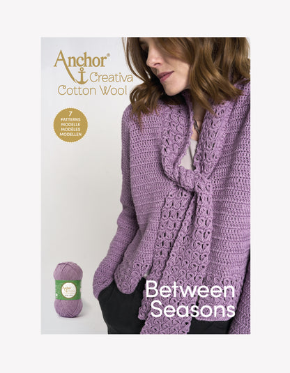 Creativa Cotton Wool, Between Seasons, Knitting & Crochet Pattern Book
