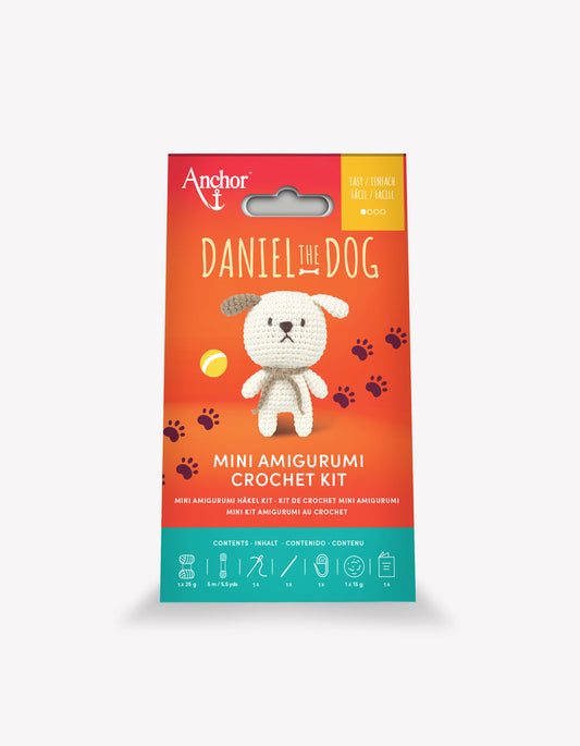 <tc>Kit crochet amigurumi Daniel le chien</tc>