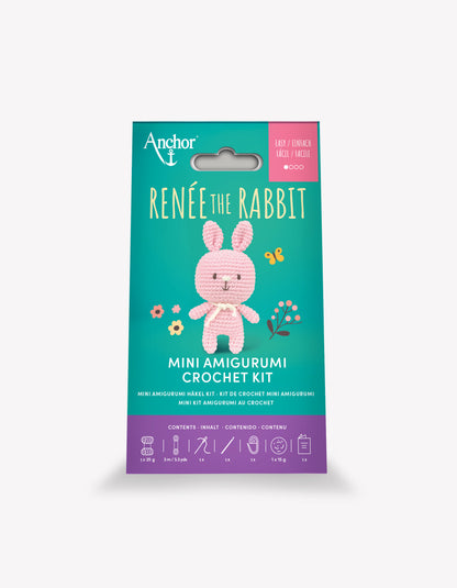Renée the Rabbit Amigurumi Crochet Kit