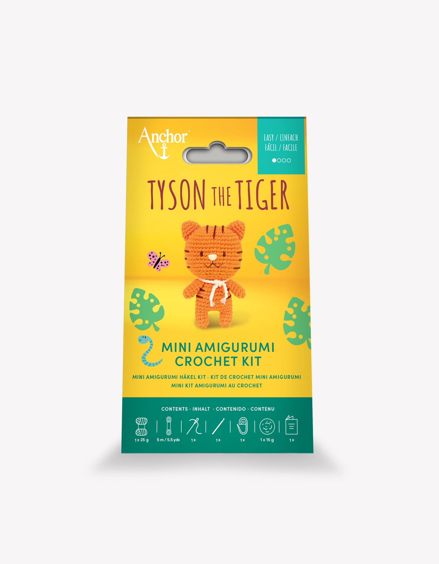 Tyson the Tiger Amigurumi Crochet Kit