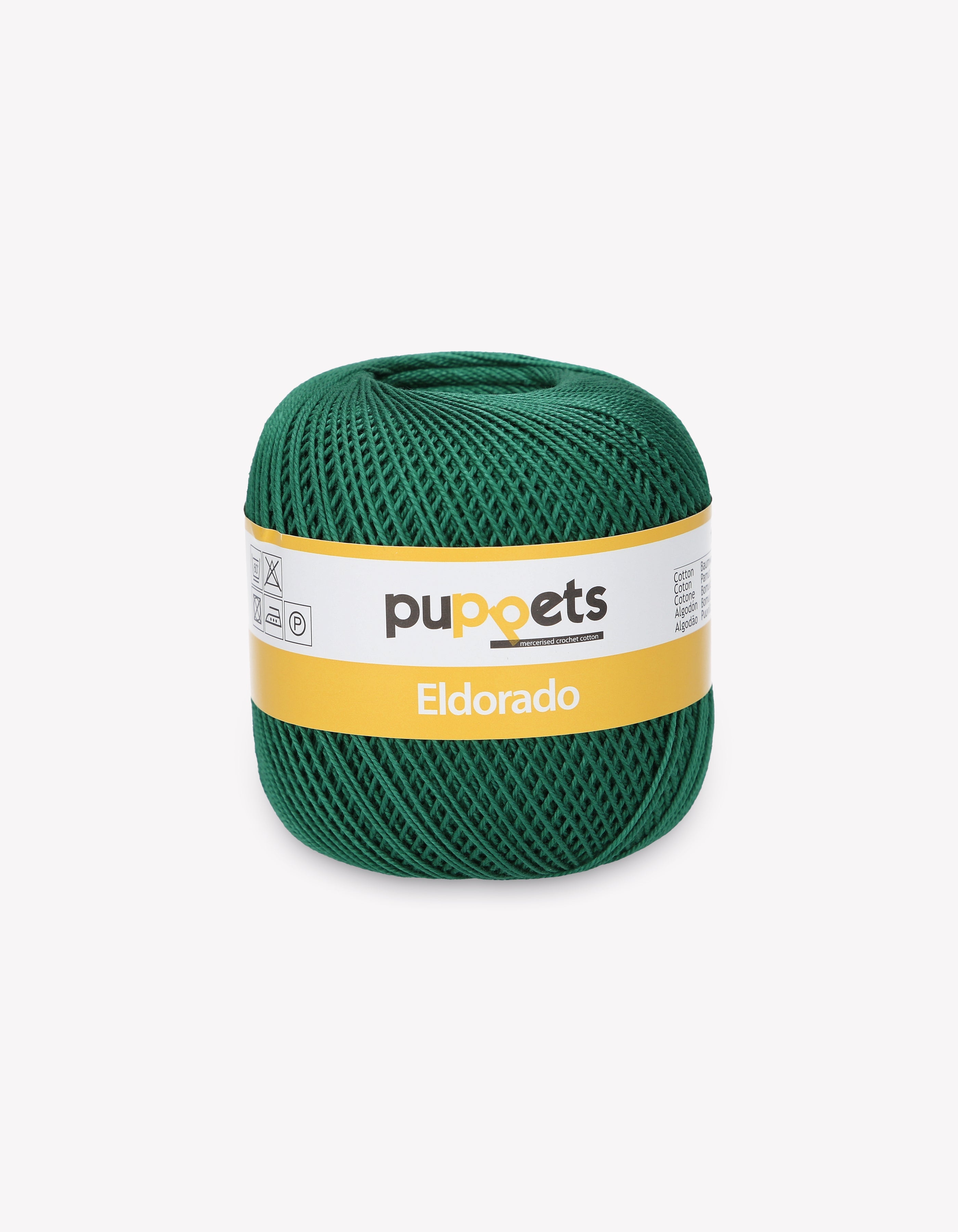 Puppets Eldorado Multicolor - Gomitolo Di Cotone Mercerizzato Per Uncinetto 50g