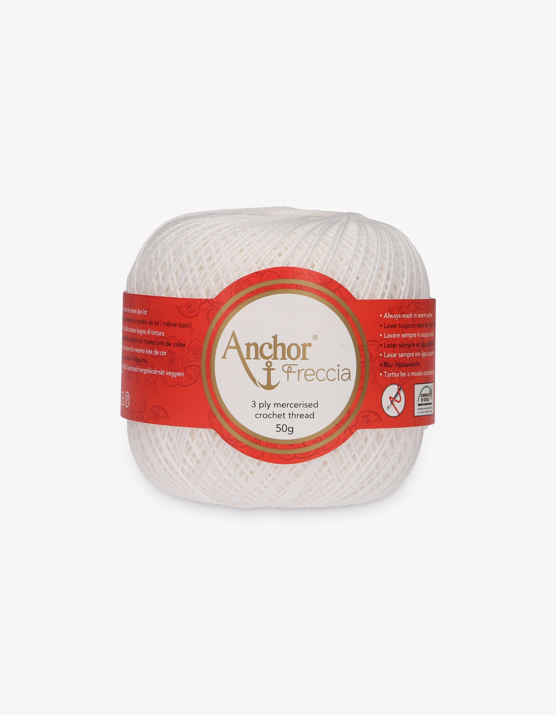 Anchor Freccia, Force: 16, Emballage: 200G, Longueur Du Canon: 1540M 387 Fils À Crocheter