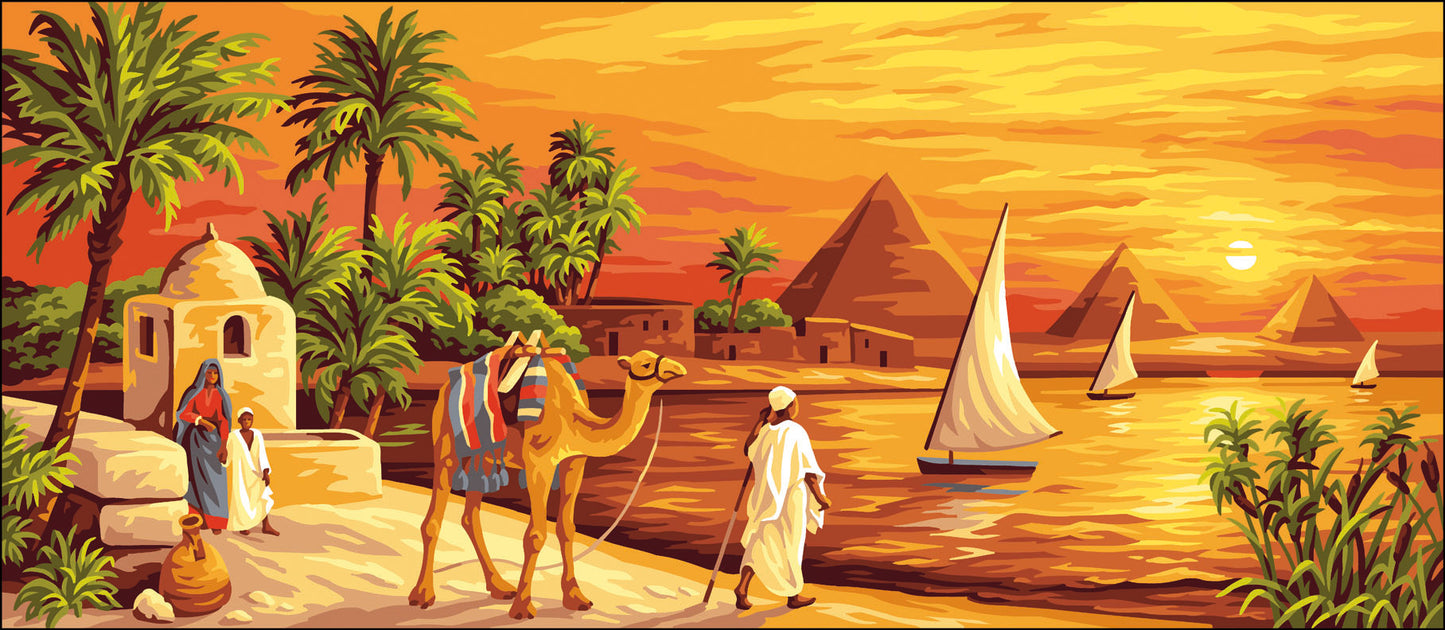 Royal Paris "Along the Nile" Advanced Tapestry Canvas