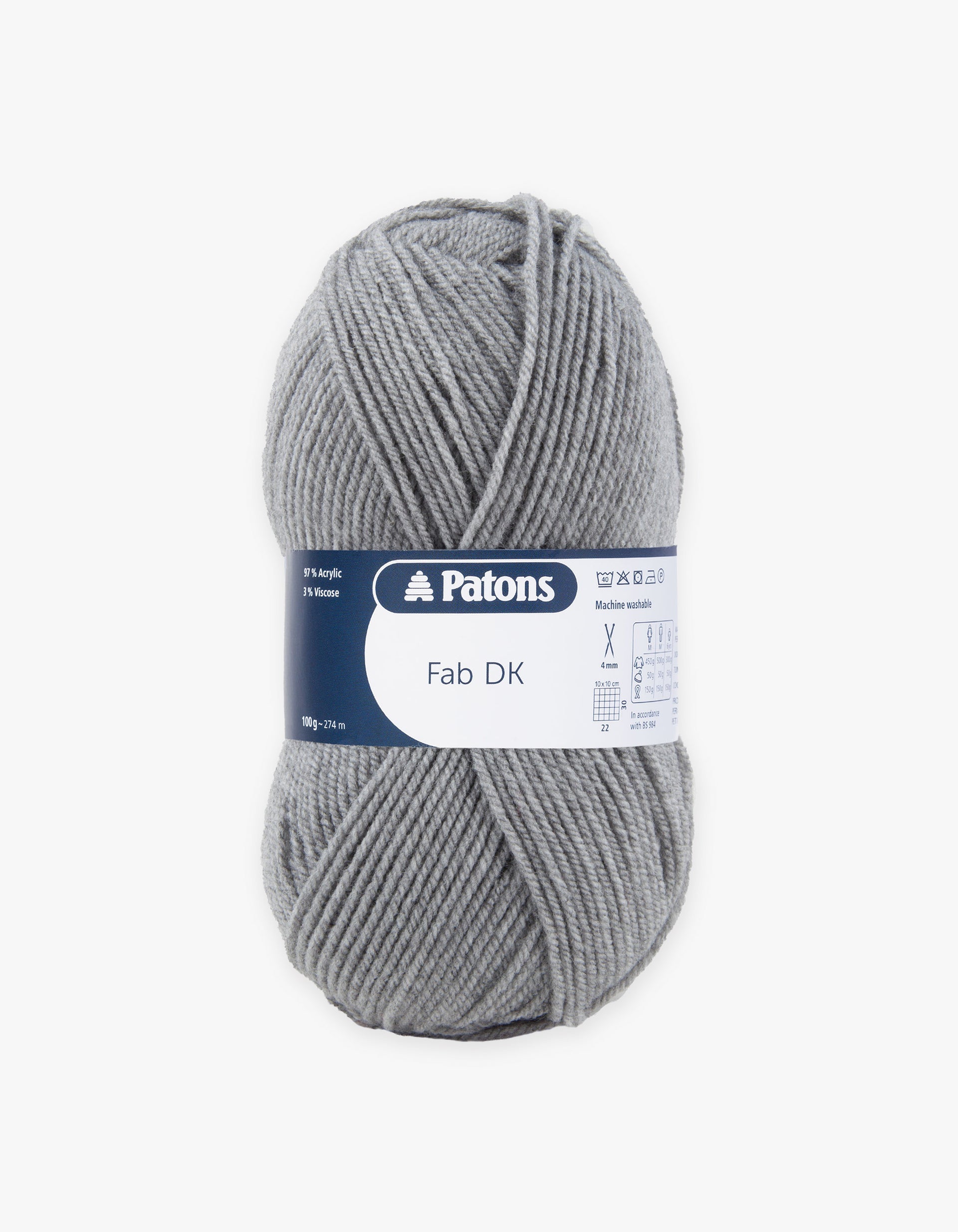 Patons Canadiana Yarn 6-Pack - White 100% Acrylic Medium Weight For Knitting & Crochet