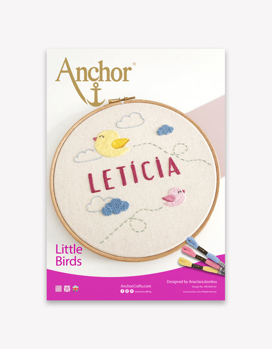 Little Birds FREE Embroidery Pattern by Ana Clara Piccolo