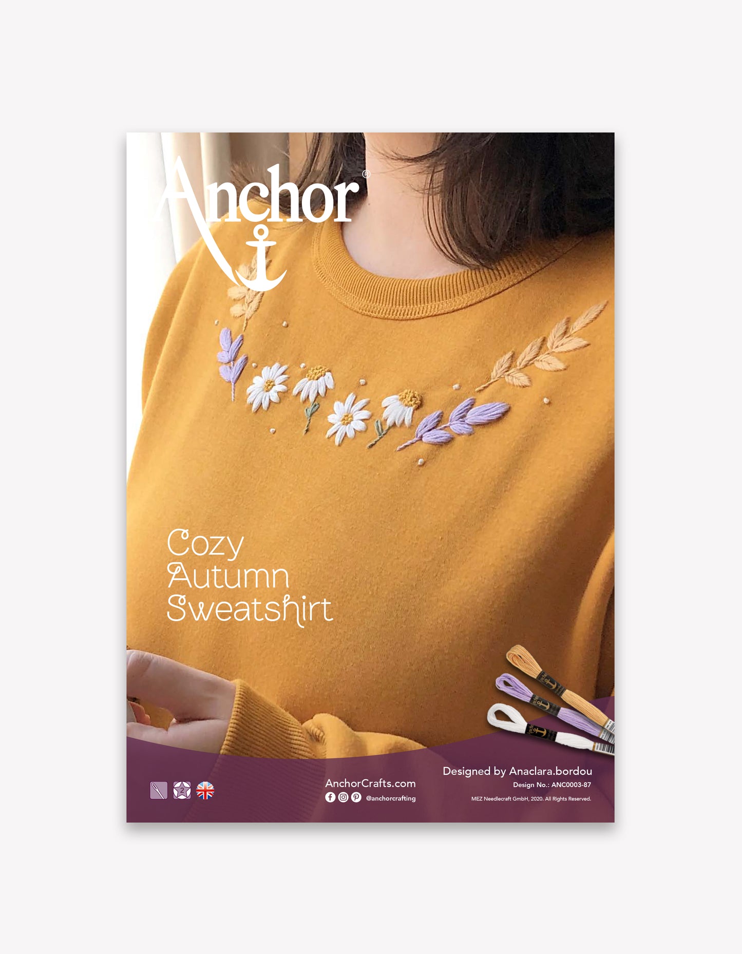 Cosy Autumn FREE Embroidery Pattern by Ana Clara Piccolo
