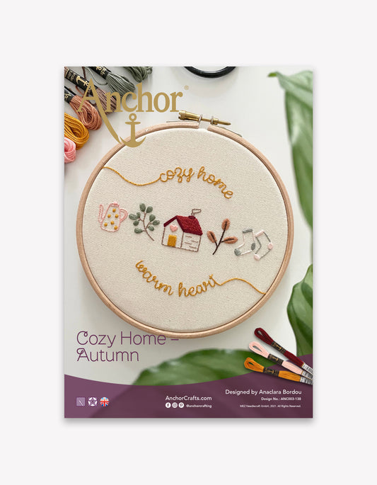 Cosy Home Autumn FREE Embroidery Pattern by Ana Clara Piccolo