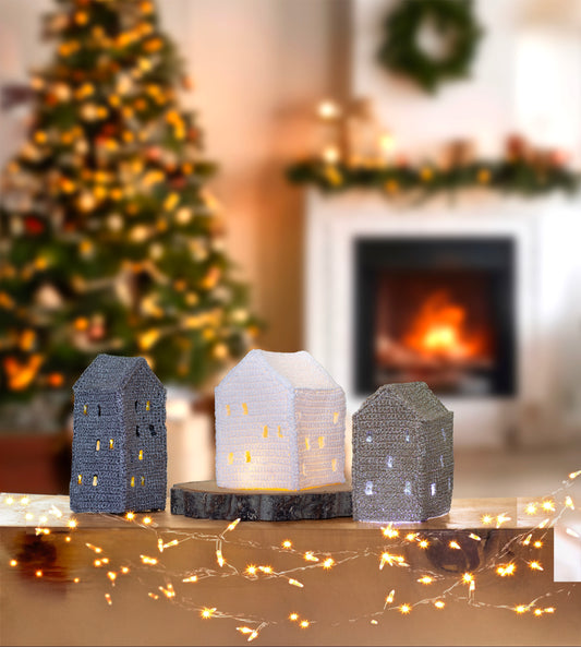 Set of Houses FREE Crochet Pattern by Núria Picos