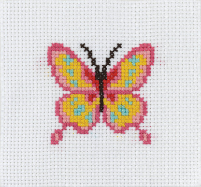 1st Kit, Cross Stitch, Butterfly
