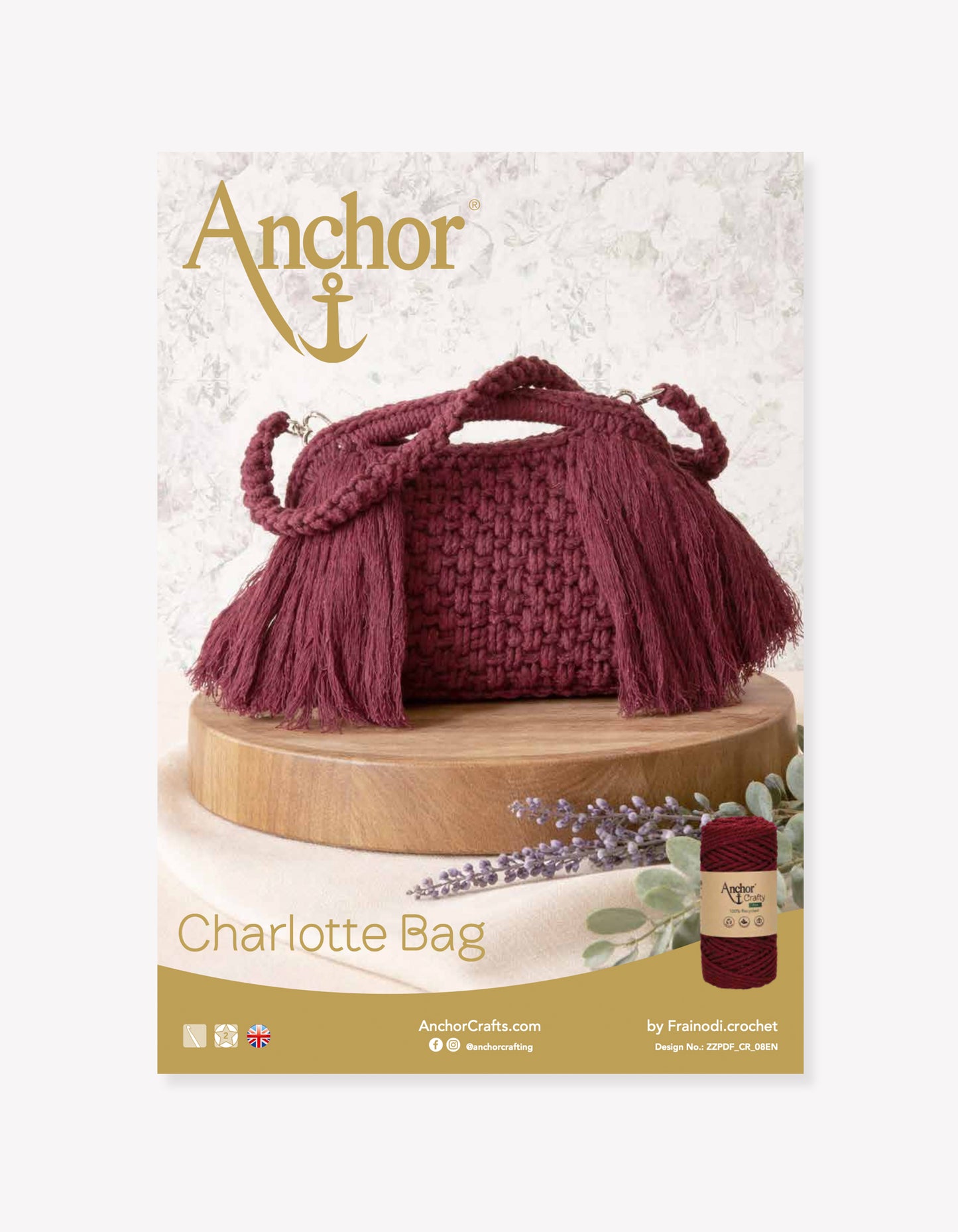 Charlotte Bag in Anchor Crafty Fine Metallic