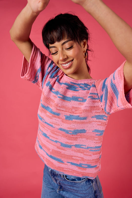 Creativa Fino Multicolour, Simply Multicolour, Knitting & Crochet Pattern Book