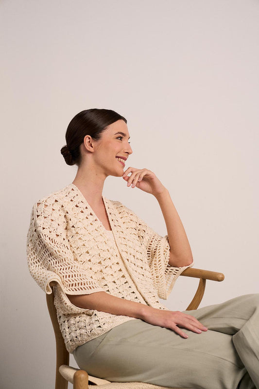 <tc>Creativa Fino, Livre de modèles de tricot et de crochet pour un été décontracté</tc>