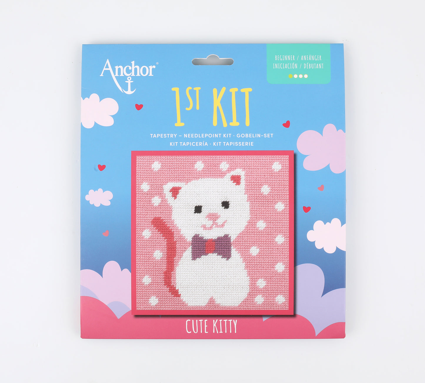 1st Kit, Tapestry, Cute Kitty