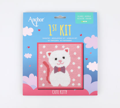 1st Kit, Tapestry, Cute Kitty