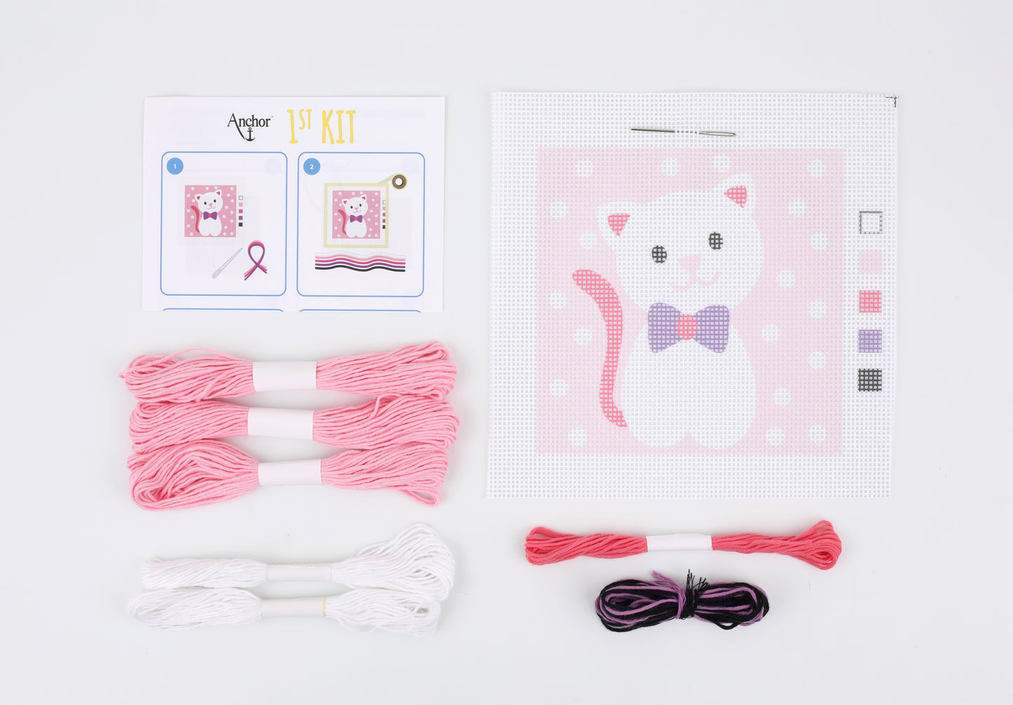 1st Kit, Tapestry, Cute Kitty
