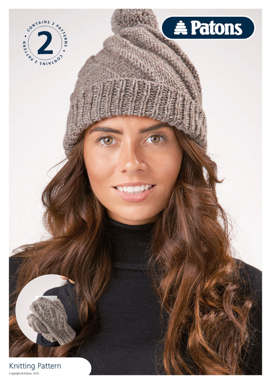 Patons Wool Blend Aran Winter Accessories