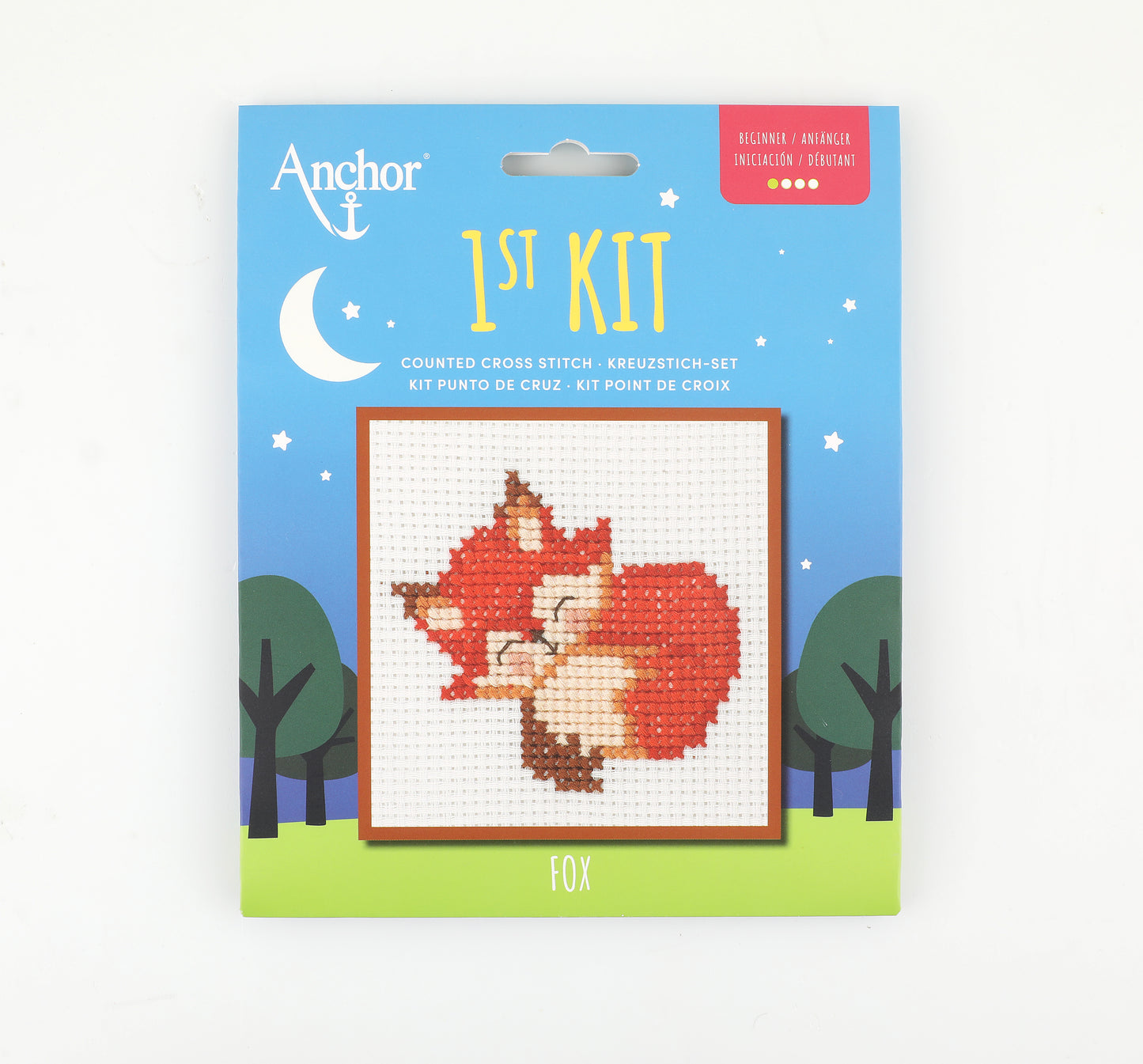 1st Kit, Cross Stitch, Fox