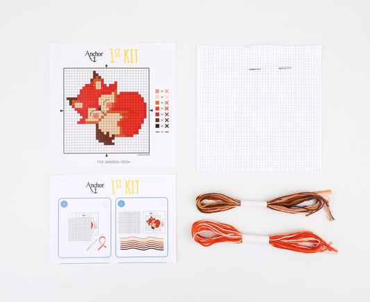 1st Kit, Cross Stitch, Fox
