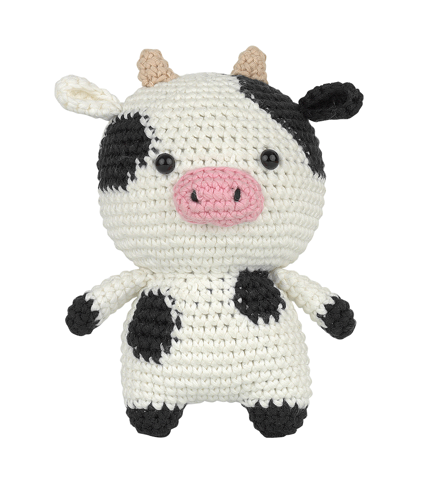 Gertie the Cow Amigurumi Crochet Kit