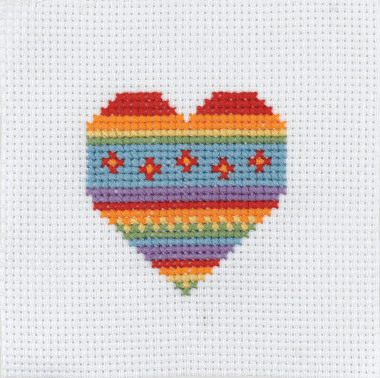 1st Kit, Cross Stitch, Heart