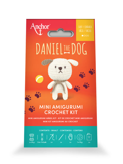 Daniel the Dog Amigurumi Crochet Kit