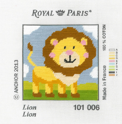 Royal Paris "LION" Kids Tapestry Canvas