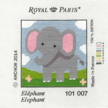 Royal Paris "Elephant" Kids Tapestry Canvas