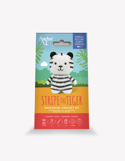 Stripe the Tiger Amigurumi Crochet Kit