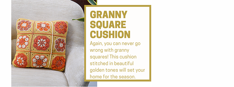 Granny Squares Cushion